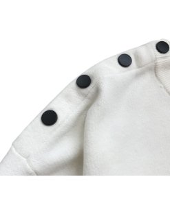 Maje Marlina Shoulder Button Sweater