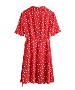 The Kooples Magic Mushroom Polka Dot Embellished Collar Dress