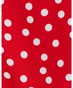 The Kooples Magic Mushroom Polka Dot Embellished Collar Dress