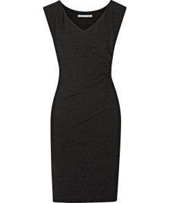 Diane von Furstenberg Bevin Ruched Stretch-Crepe Dress