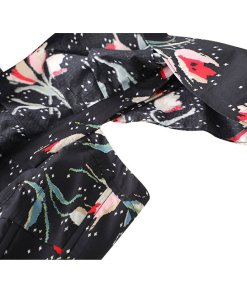 Rebecca Taylor Ikat Tulip Poplin Midi Dress