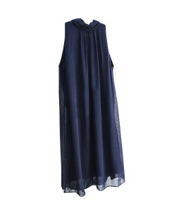 Alice + Olivia Rhiannon Tie Mockneck Dress