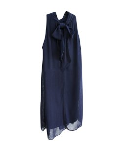 Alice + Olivia Rhiannon Tie Mockneck Dress