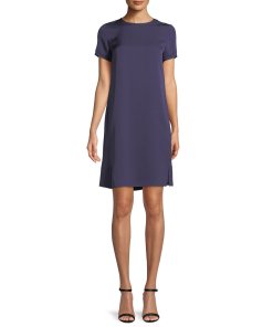 Theory Modern Silk Tee Dress