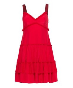 Cinq à Sept Livia Tiered Ruffle Mini Dress
