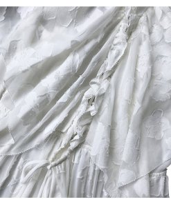 Ulla Johnson Mildred Floral Fil Coupé Ruffled Silk-Cotton Dress
