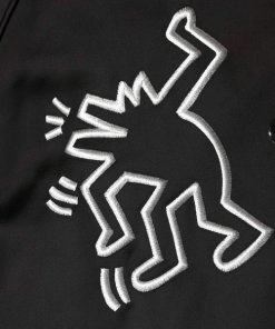 Coach X Keith Haring Satin Bomber Jacket