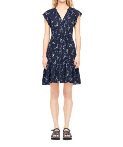 Rebecca Taylor Francine Floral Silk Dress