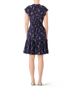 Rebecca Taylor Francine Floral Silk Dress