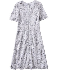 Reiss Lina Sequined Lace Mini Dress evaChic Reiss Lina Sequined Lace Mini Dress evaChic