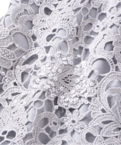 Reiss Lina Sequined Lace Mini Dress