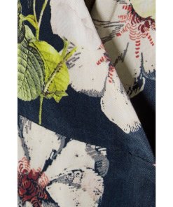 Alice + Olivia Hannah Long-Sleeve Floral Wrap Dress