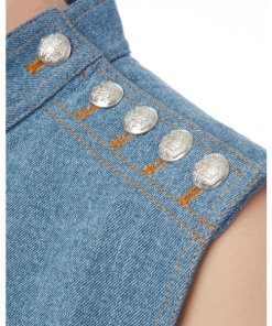 Veronica Beard Nico Denim Mini Dress