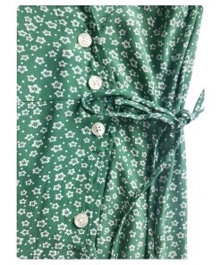 Rouje Gabin Printed Wrap Midi Dress  evaChic