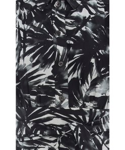Michael Kors Collection Leaf Dip-Dye Cotton-Poplin ShirtdressMichael Kors Collection Leaf Dip-Dye Cotton-Poplin Shirtdress