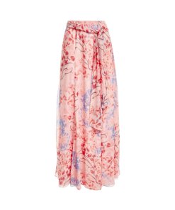 Alice + Olivia X Lola Montes Schnabel Athena High Slit Skirt