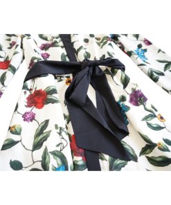 Alice + Olivia Brooklynn Belted Floral Dress