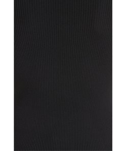 Balenciaga Back Logo Ribbed Sweater