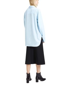 Theory Weekender Button Down Blouse