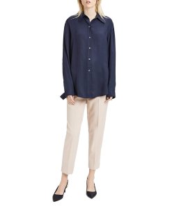 Theory Weekender Button Down Blouse