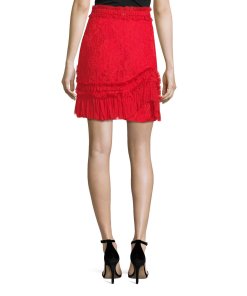 Alexis Vinna A-Line Lace Mini Skirt