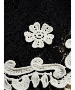 Alexis Floral Lace Embroidery Romper
