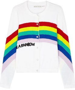 Alice + Olivia Ruthy Be a Rainbow Cardigan