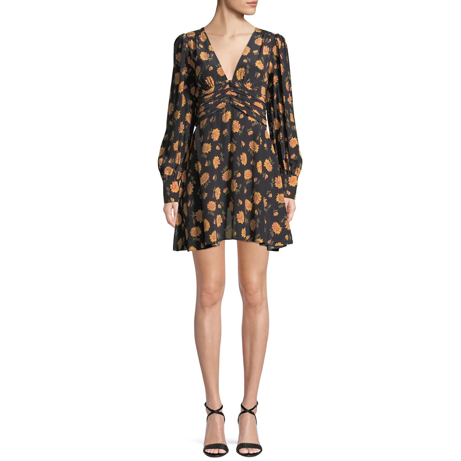 marion mini dress black Show Me Your Mumu Jasmine Halter Mini Dress