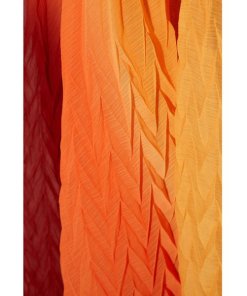 Alice + Olivia Uma Ombré Strapless Chevron-Pleated Dress
