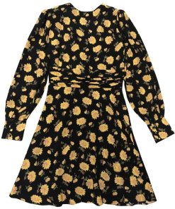 Veronica Beard Marion Floral Silk Crepe Mini Dress