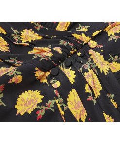 Veronica Beard Marion Floral Silk Crepe Mini Dress