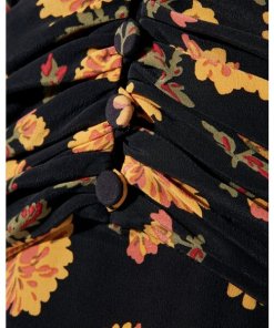 Veronica Beard Marion Floral Silk Crepe Mini Dress