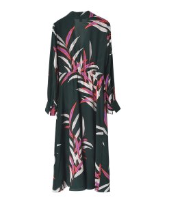 Diane von Furstenberg The DVF Von Quincy Hunder Print Dress
