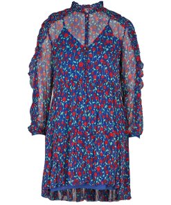 The Kooples Rosa Rosa Printed Chiffon Mini Dress