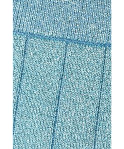 Marc Jacobs Metallic Rib-Knit Pencil Skirt