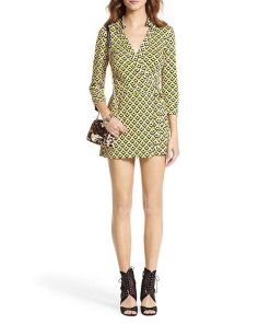 Diane-Von-Furstenberg-Heritage-Yellow-Diamond-Romper