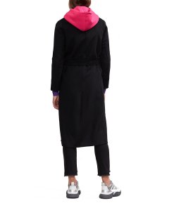 Maje Geola Long Double-Faced Wool Coat