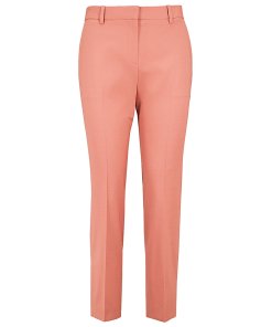 Theory Treeca 2 Cropped Stretch Wool Tapered Pants