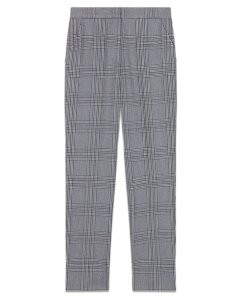 Maje Plino Check Straight Cropped PantsMaje Plino Check Straight Cropped Pants