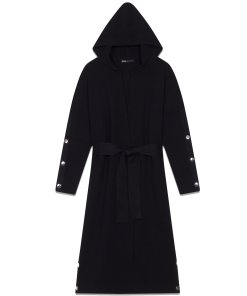 Maje Maelio Long Hooded Cardigan
