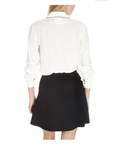 Idano Lille Embroidered Collar Blouse
