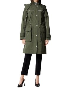 Kenzo Mid-Length Lightweight Parka Coat
