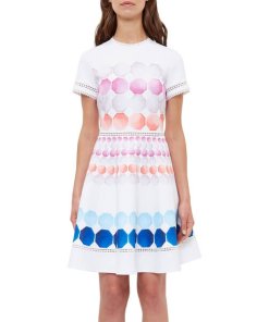 Ted Baker Myley Marina Mosaic Skater Dress