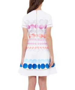 Ted Baker Myley Marina Mosaic Skater Dress