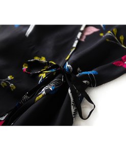 Diane von Furstenberg Camden Floral Long-Sleeve Wrap Dress