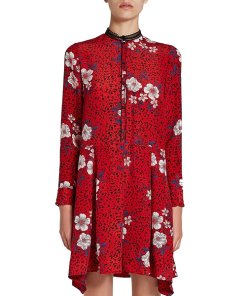 Zadig& Voltaire RutiPensee Floral Silk Dress