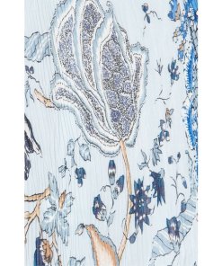 Tory Burch Deneuve Ruffle-Trim Floral-Print Dress