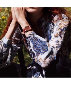 Tory Burch Deneuve Ruffle-Trim Floral-Print Dress