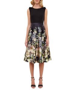 Ted Baker Felcity Gem Gardens Pleated Dress