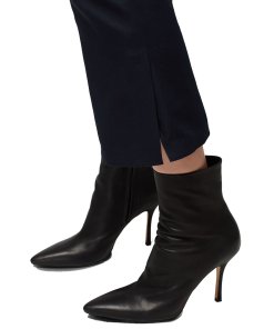 Frame Cotton Blend Side Slit Pants